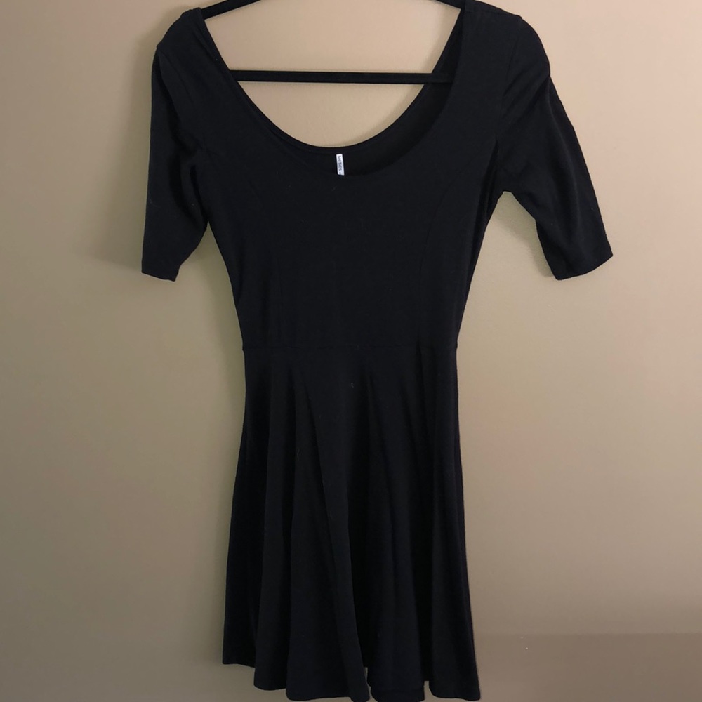 Woman’s Black Mini Dress